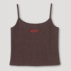 AMBERRS STRAP TOP BROWN