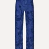 Elasticated Pants Fine Line Poppies