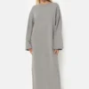 Kiss sweatshirt dress vintage grey