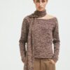 ChloeRS Blouse Mahogany Melange