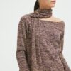 ChloeRS Blouse Mahogany Melange - Image 2