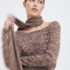 ChloeRS Blouse Mahogany Melange - Image 4