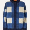 Gingham Check Bomber - Blue Gingham Check - Image 3