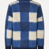 Gingham Check Bomber - Blue Gingham Check - Image 4
