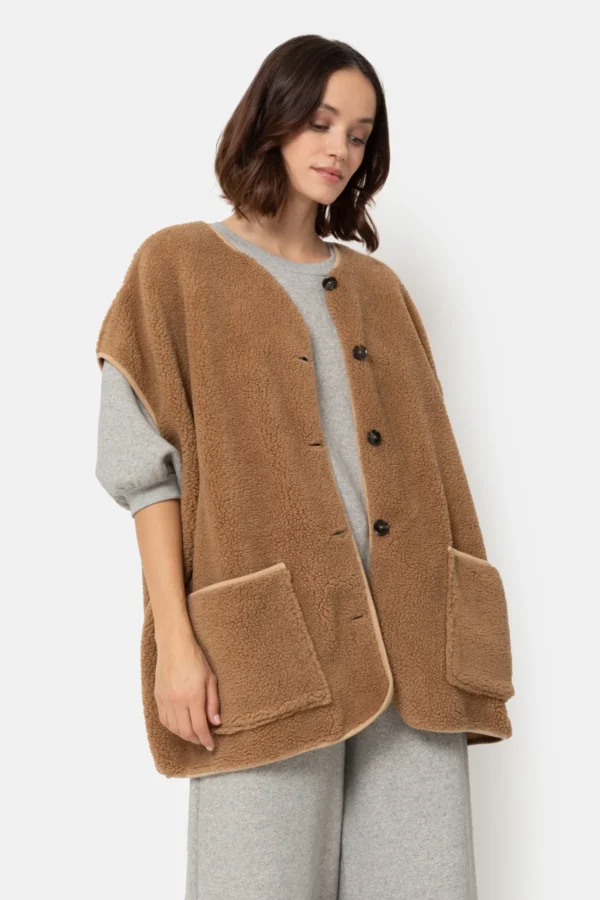 INES TEDDY OVERSIZED fox