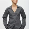 Ely Shirt grey - Image 3