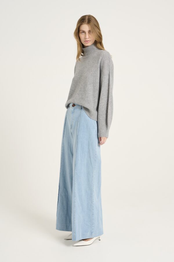 VellaGZ Trousers light blue washed - Image 4