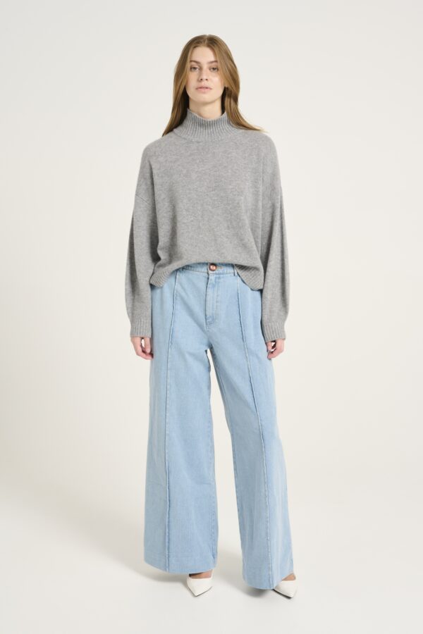 VellaGZ Trousers light blue washed