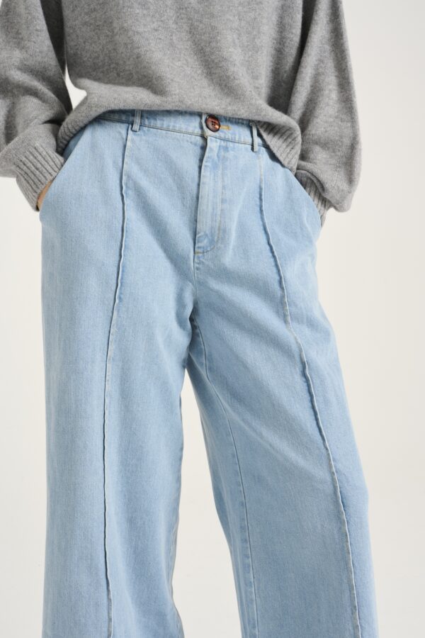 VellaGZ Trousers light blue washed - Image 2