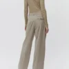ENZO CLASSIC WOOL BLEND PANTs beige - Image 3