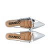 BIABARI SLINGBACKS silver mirror - Image 2