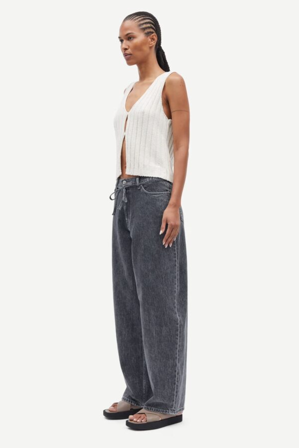 SAHARPER JEANS BELT GREY CLOUD - Image 2