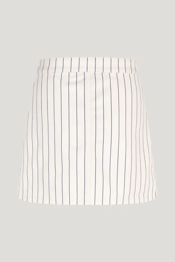 saima skirt white sand stripe - Image 4