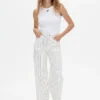 ninia trousers white sand stripe - Image 2