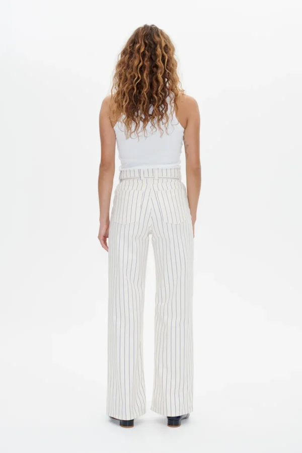 ninia trousers white sand stripe - Image 3