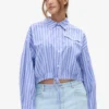 bryce wedge blue stripe