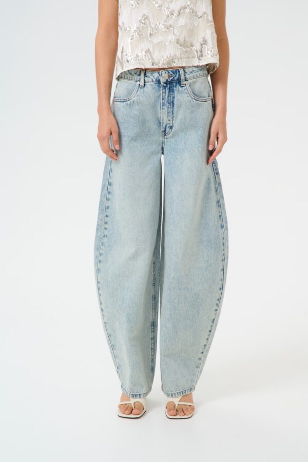 GZasher Barrel Jeans MID ACID WASH
