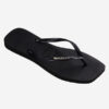 Havaianas SQUARE LOGO METALLIC BLACK SILVER - Image 3