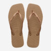 Havaianas SQUARE LOGO METALLIC ROSE GOLD