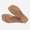 Havaianas SQUARE LOGO METALLIC ROSE GOLD - Image 2